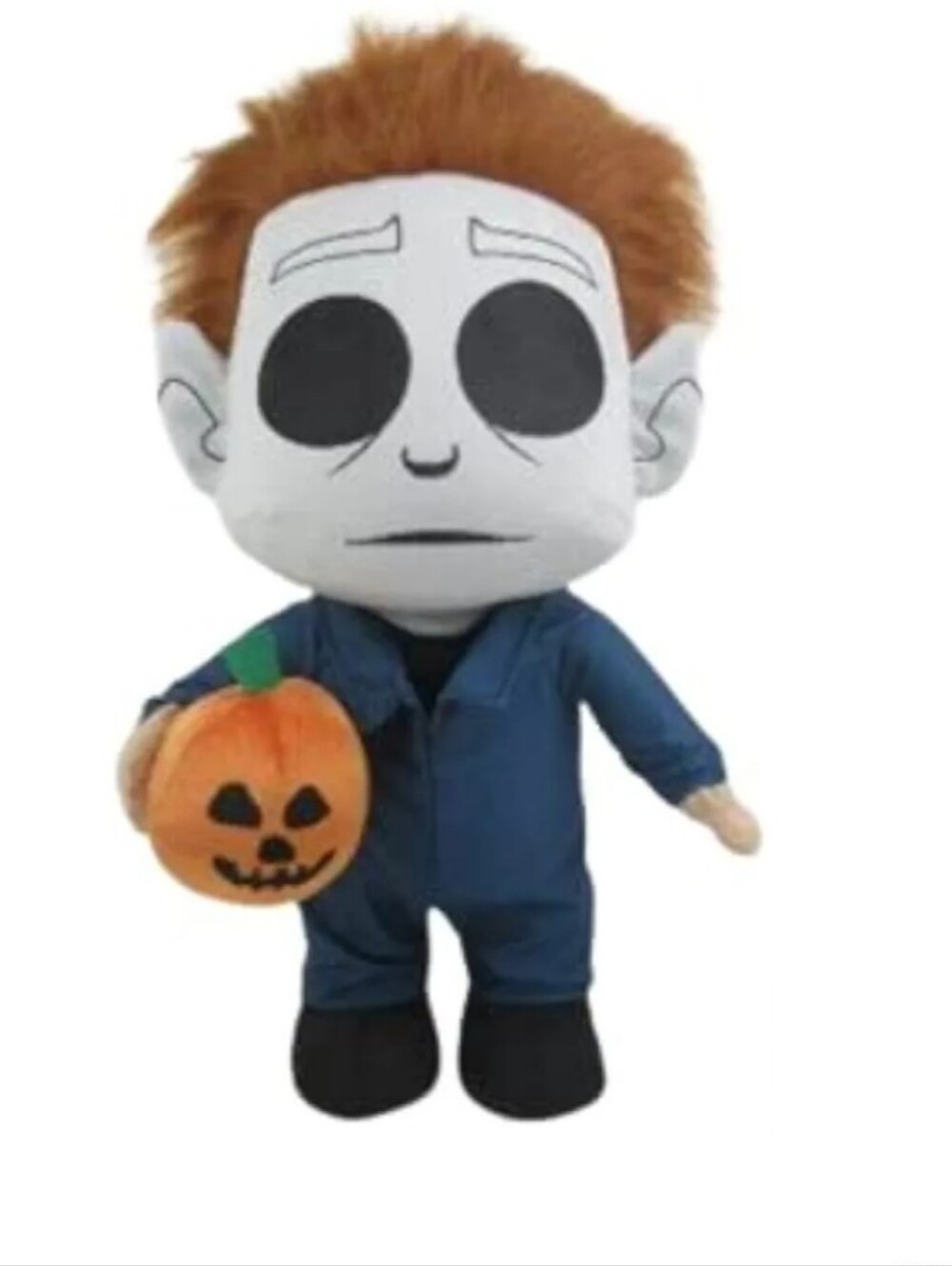Halloween Michael Myers & Jack O' Lantern Plush 20” Stand Up Door Greeter New